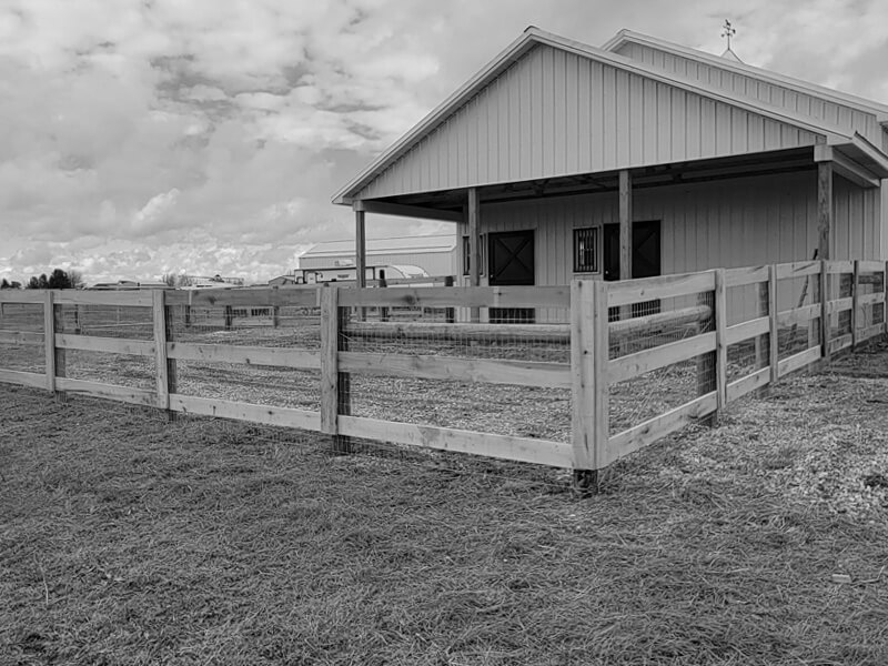 Central and Southern Indiana Alpaca fence.