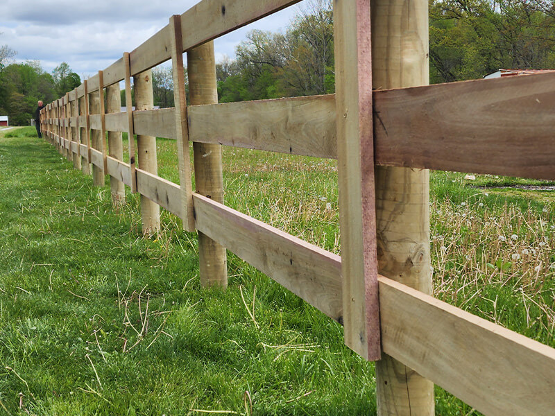 Board fence Bedford Indiana