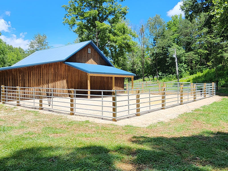 Continuous Paneling Fence  Bedford Indiana